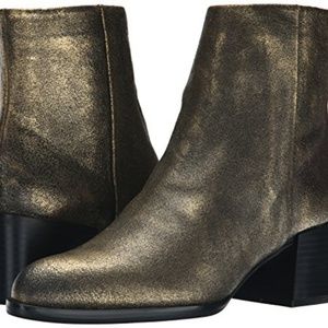 Sam Edelman Joey Gold Leather Boots